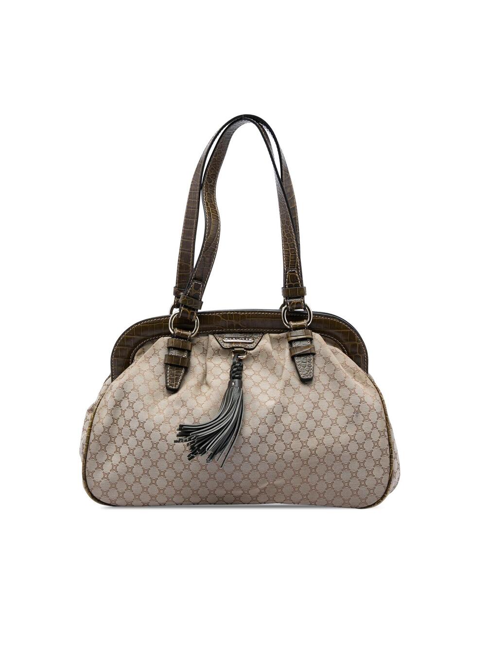 Celine Macadam Canvas Tassel Frame #320061C47B